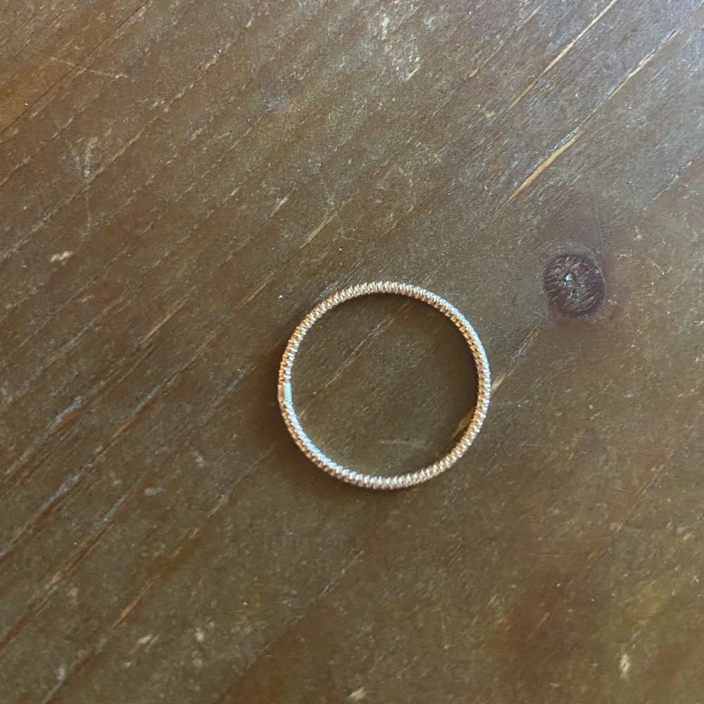 Windblown “Steady” Stackable Gold Ring - image 1